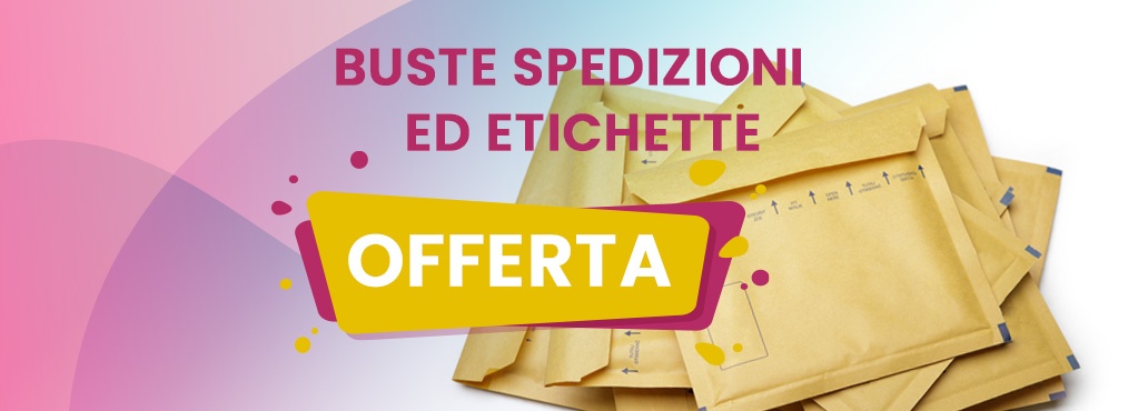 Buste ed etichette in Offerta!