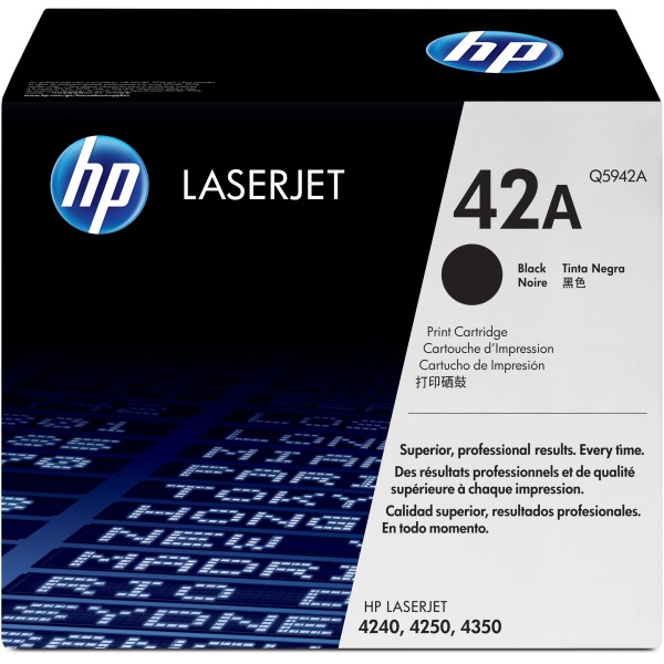 Toner HP 42A (Q5942A) nero - 011690