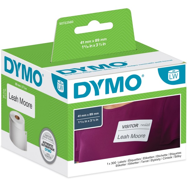 Etichette Dymo 89x41 mm - 11356 (S0722560) bianco - 081856