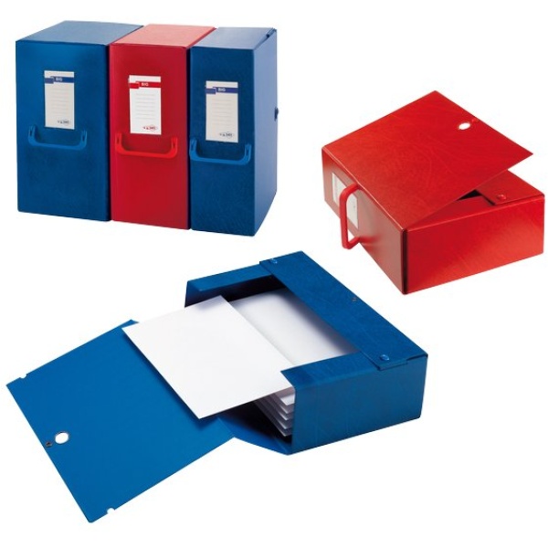 Cartella Porta Documenti Sei Rota Dorso 20 Cm Blu - Per Progetti E Documenti, Con Maniglia E Chiusura A Lembi - Foto 14