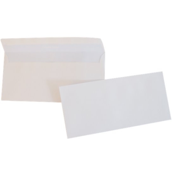 Buste comm. Pigna - taglio dritto - senza finestra - strip - 11x23 cm - 90 g/mq - 0170569 (conf.500)