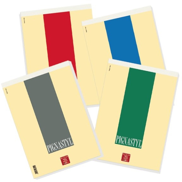 Blocco A4 con Punto Metallico Pigna 02137481R 70 Fogli Conf 10 pz Blocco A4 con Punto Metallico Pigna 02137481R 70 Fogli Conf 10 pz