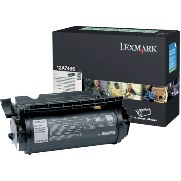 Toner Lexmark 12A7400 nero - 110843