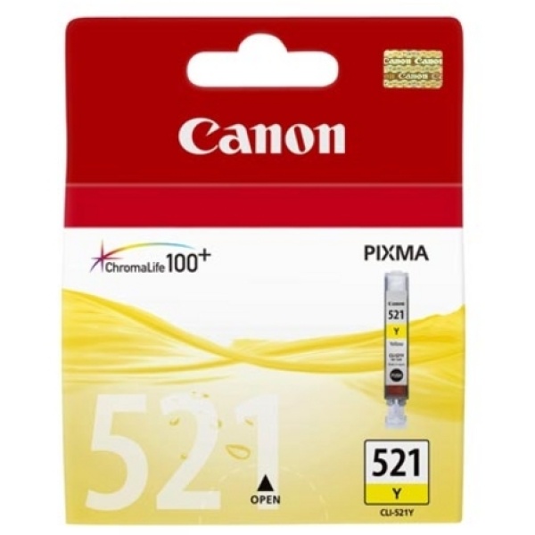 Serbatoio Canon CLI-521 Y (2936B008) giallo - 129912