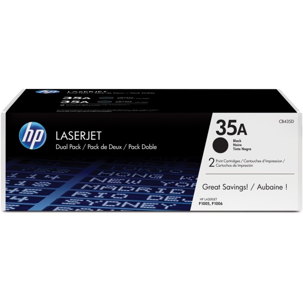Toner HP 35A (CB435AD) nero - 130111