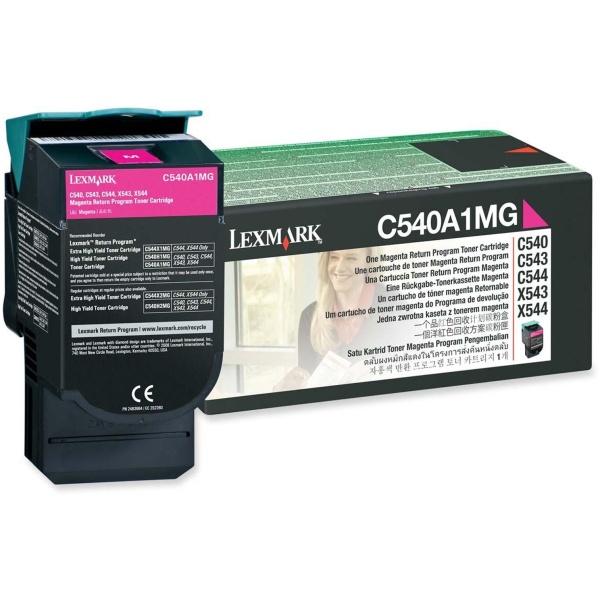 Toner Lexmark C540A1MG magenta - 130117