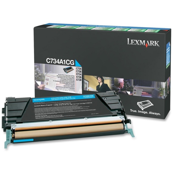 Toner Lexmark C734A1CG ciano - 131260