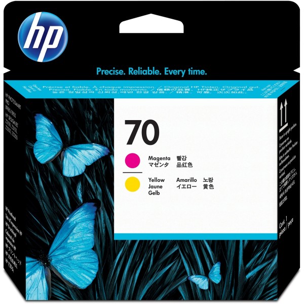 Testina di stampa HP 70 (C9406A) magenta -giallo - 132193