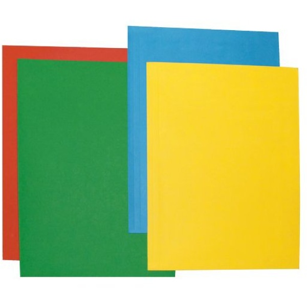 Cartelline 3 lembi (200 gr) in cartoncino azzurre Brefiocart Color - 25x33  cm (conf. 25)