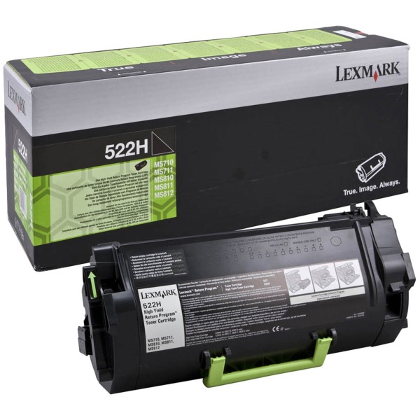 Toner Lexmark 522H (52D2H00) nero - 140222