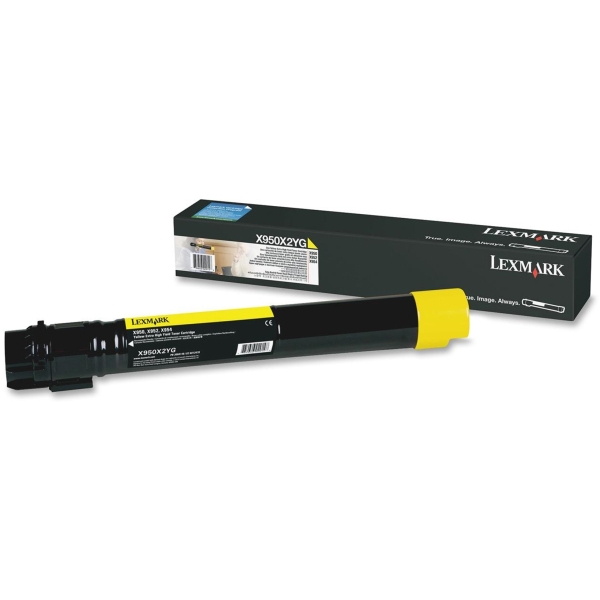 Toner Lexmark X950/2/4 (X950X2YG) giallo - 140521