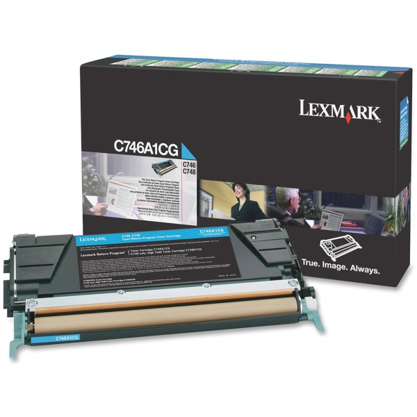 Toner Lexmark C746, C748 (C746A1CG) ciano - 140570