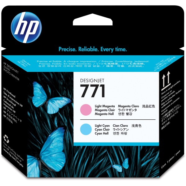 Testina di stampa HP 771 (CE019A) magenta chiaro -ciano chiaro - 140586