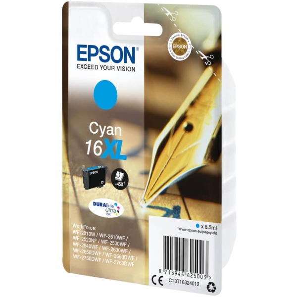 Cartuccia Epson 16XL (C13T16324012) ciano - 140712