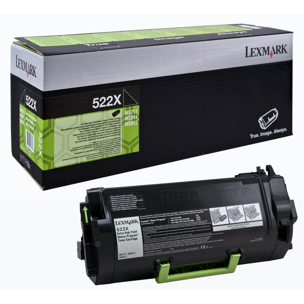 Toner Lexmark 522X (52D2X00) nero - 141298