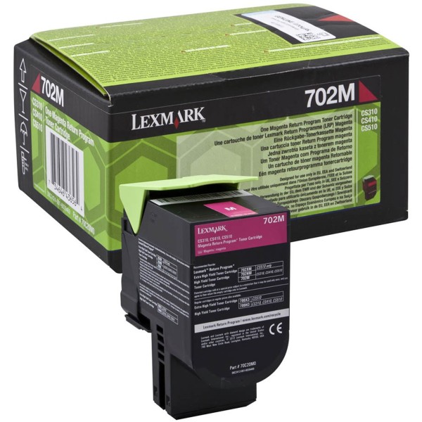 Toner Lexmark 702M (70C20M0) magenta - 141946