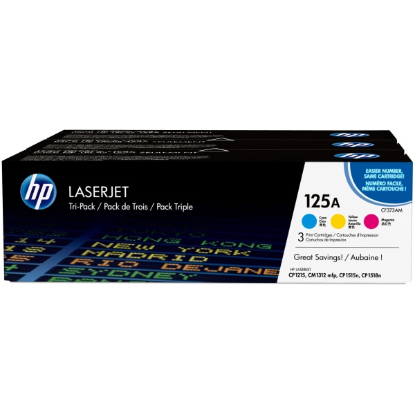 Toner HP 125A (CF373AM) ciano-magenta-giallo - 142853