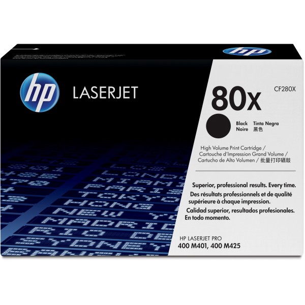 Toner HP 80X (CF280X) nero - 144433