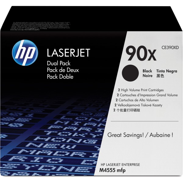 Toner HP 90X (CE390XD) nero - 145390