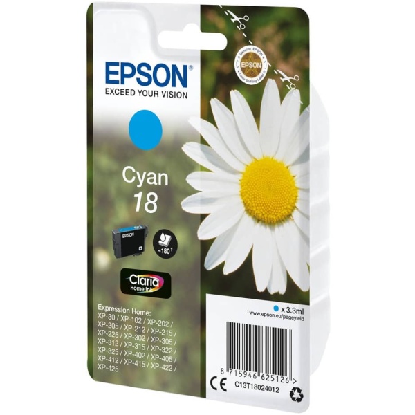 Cartuccia Epson 18 (C13T18024012) ciano - 145829