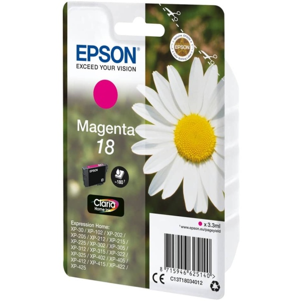 Cartuccia Epson 18 (C13T18034012) magenta - 145836