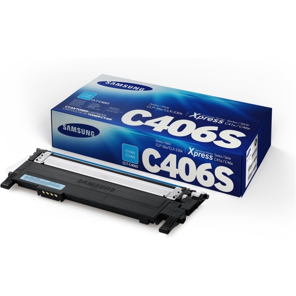 Toner Samsung CLT-C406S (ST984A) ciano - 148045