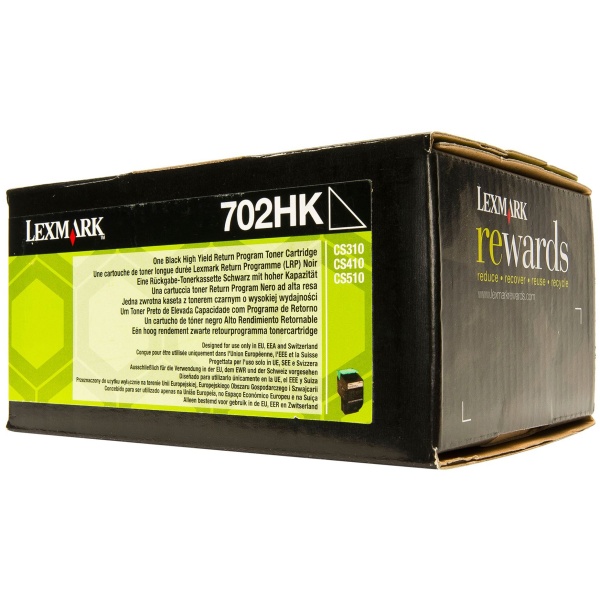 Toner Lexmark 702HK (70C2HK0) nero - 148957