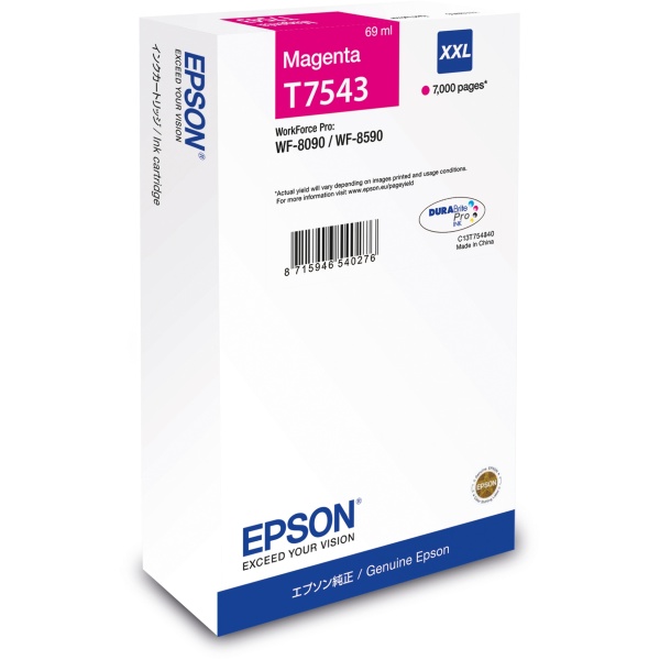 Cartuccia Epson T7543 XXL (C13T754340) magenta - 156849