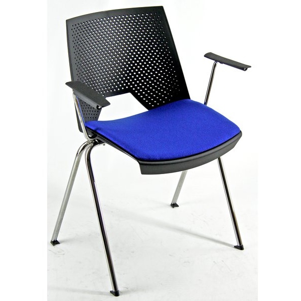 Sedia collettivit&agrave; STRIKE UNISIT - plastica - BLU - SKBR/BL