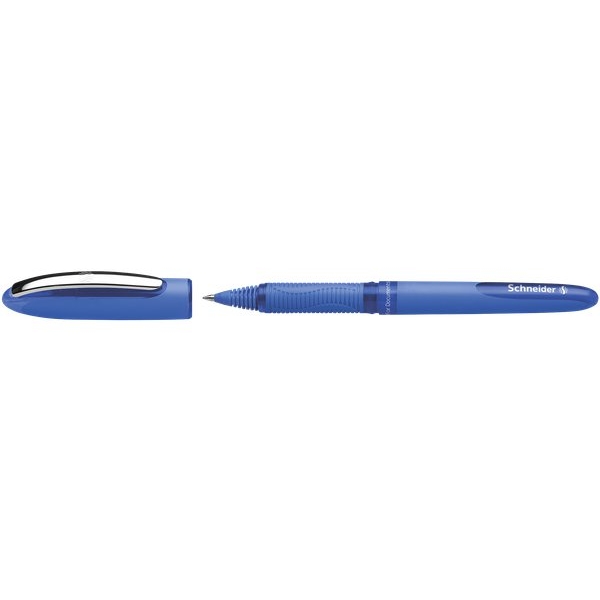 Penna Roller One Hybrid Schneider - conica 0,5 mm - blu - P183203