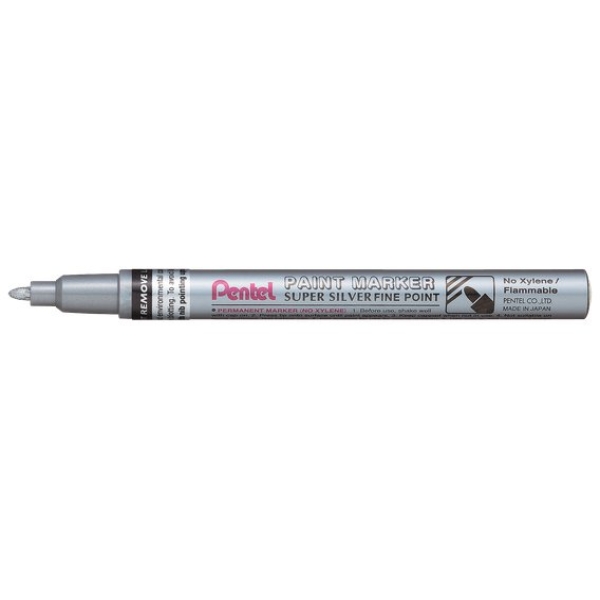 Paint Marker Pentel - argento - MSP10-Z (conf.1)