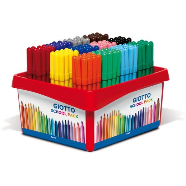 Pennarelli Turbo Giotto - Schoolpack Turbo Color - 0,5-2 mm - assortiti - 523800 (conf.144)