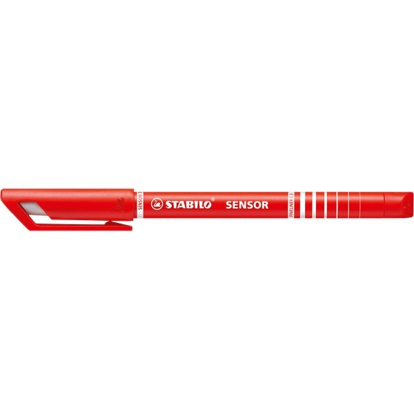 Fineliner Sensor Stabilo - rosso - 189/40 (conf.10)