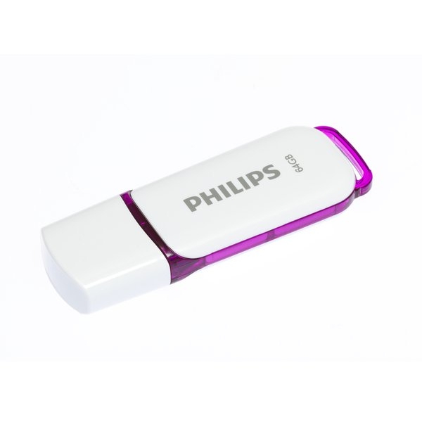 Chiavetta USB 2.0 snow Philips - 64 GB - viola - PHMMD64GBS200