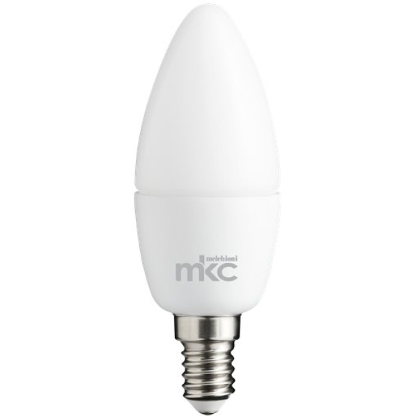 Lampadina MKC Candela LED E14 440 lumen bianco naturale - 499048019 - 160122