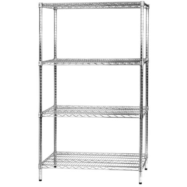 Scaffalature in filo d'acciaio Serena Group - 4 - 60x90x160 cm - 4X609016
