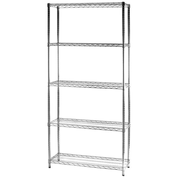 Scaffalature in filo d'acciaio Serena Group - 5 - 35x90x200 cm - 5X359020