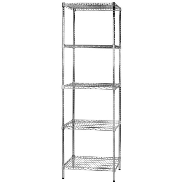 Scaffalature in filo d'acciaio Serena Group - 5 - 60x60x200 cm - 5X606020