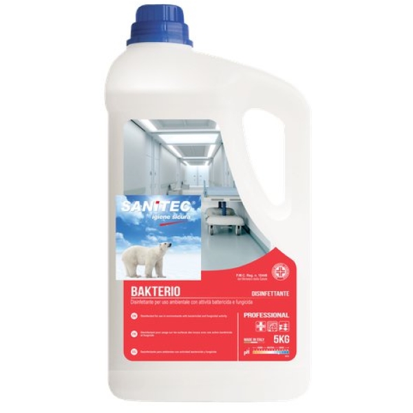 Disinfettante per pavimenti e superfici Sanitec - 5 Kg - 1541