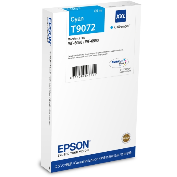 Cartuccia Epson T9072 (C13T907240) ciano - 161277