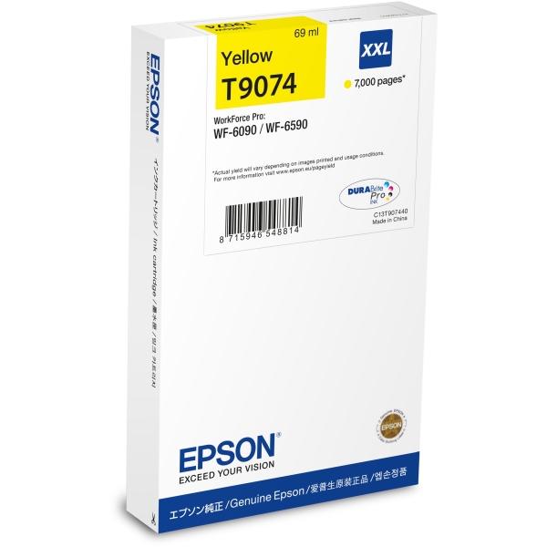 Cartuccia Epson T9074 (C13T907440) giallo - 161280