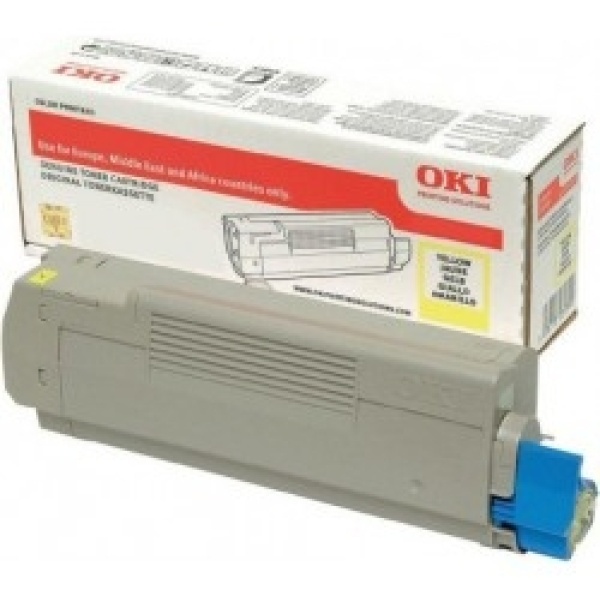 Toner Oki 46508713 giallo - 162292