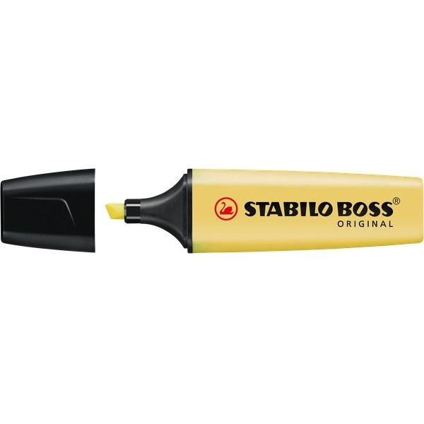Evidenziatore Stabilo Boss Pastel - banana - 70/144 (conf.10)