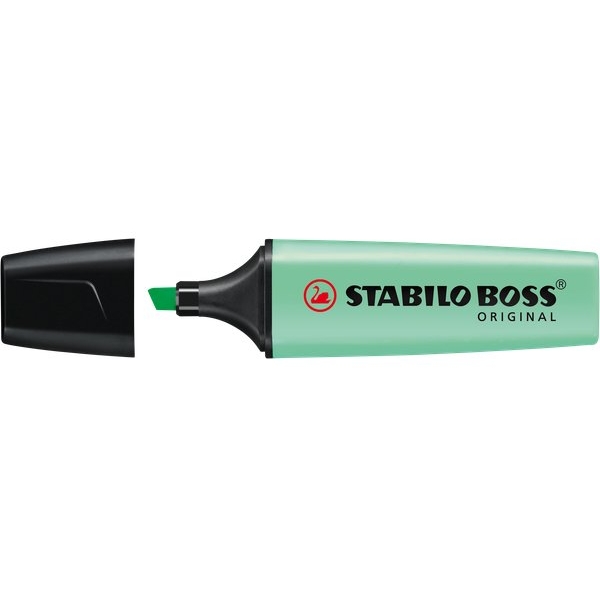 Evidenziatore Stabilo Boss Pastel - menta - 70/116 (conf.10)