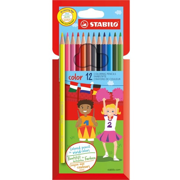 Pastelli color Stabilo - 2,5 mm - 1912/77-01 (conf.12)