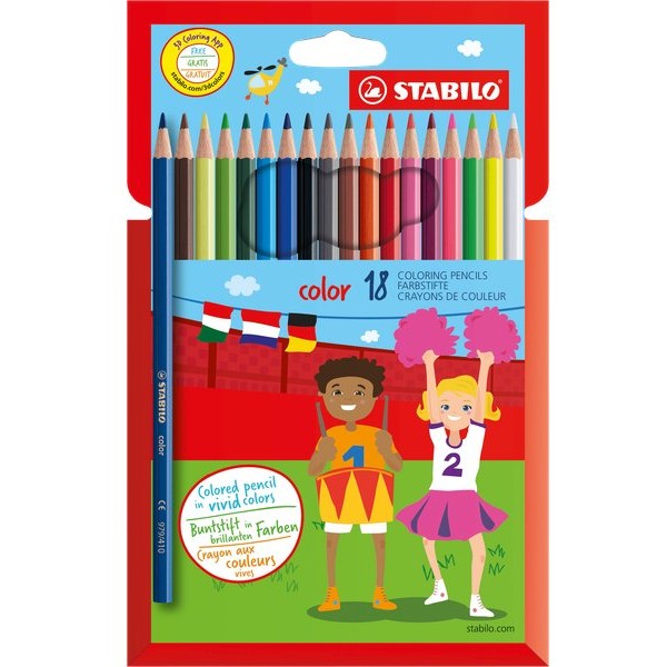 Pastelli color Stabilo - 2,5 mm - 1918/77-01 (conf.18)