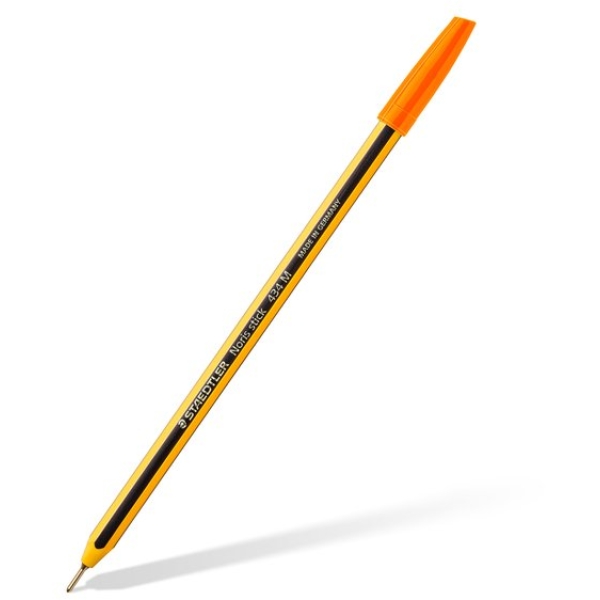 Penna noris stick Staedtler - 1 mm - arancio - 434 04 (conf.10)