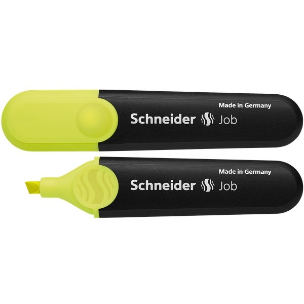 Evidenziatore Schneider Job giallo - tratto 1-5 mm (conf. 10)