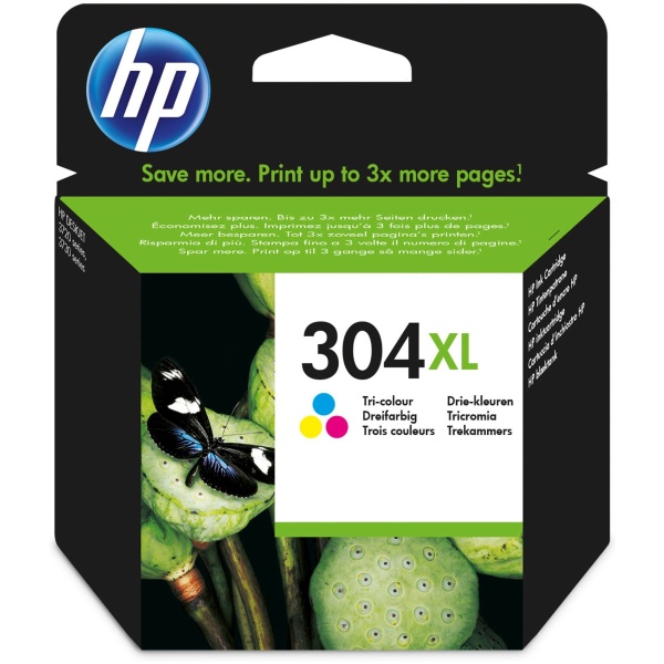 Cartuccia HP 304XL (N9K07AE) 3 colori - 163989