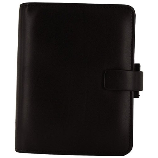 Agenda Organiser Metropol Filofax - bianco - similpelle - nero - s&igrave; - agenda settimanale - Pocket (14,6x11,5 cm) - L026960